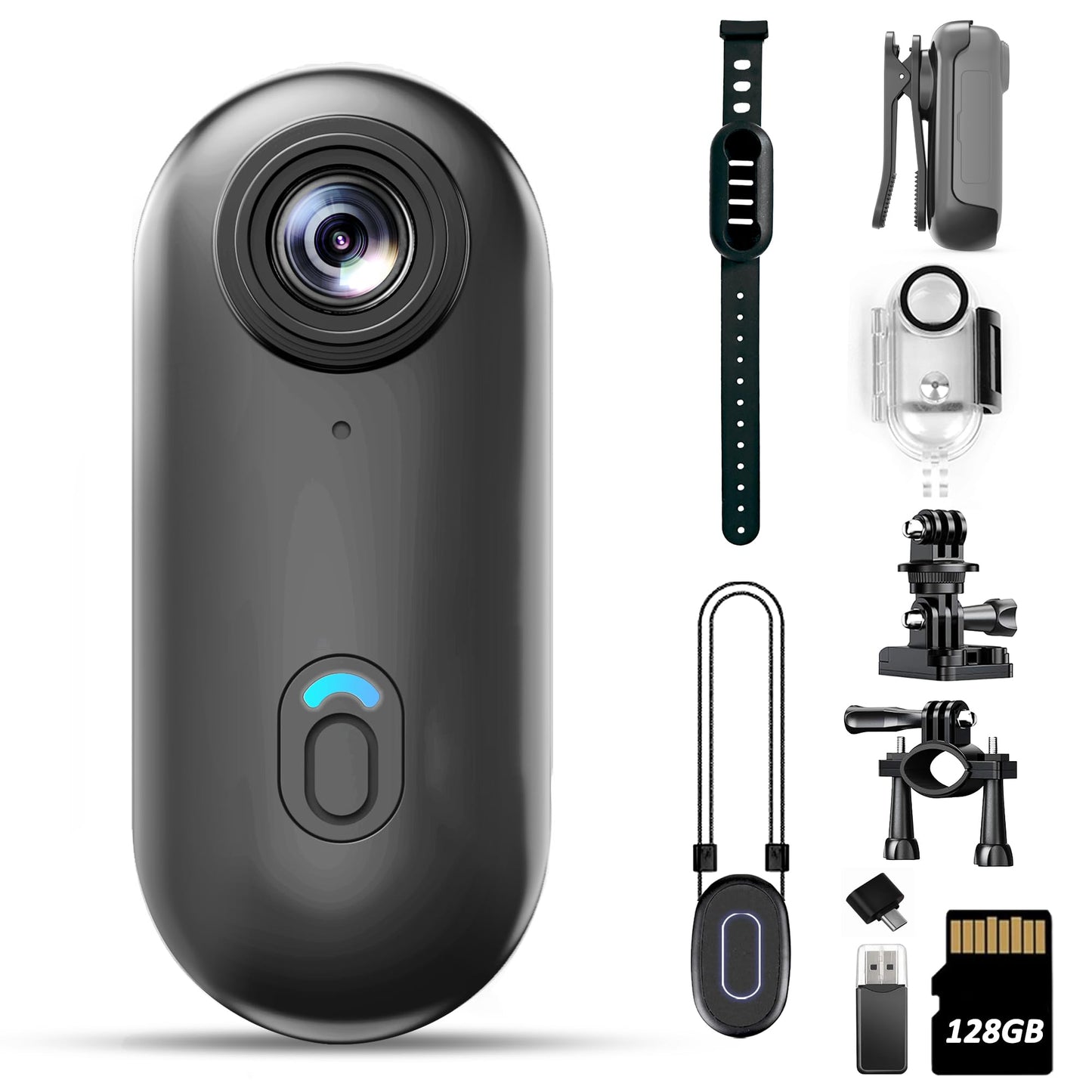 Aqualith™ Waterproof Action Camera – Built for Surf, Dive, and Extreme POV